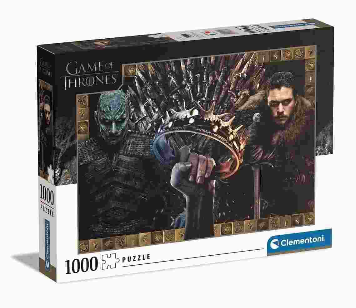 Clementoni - Puzzle Game of Thrones - 1000 dielov