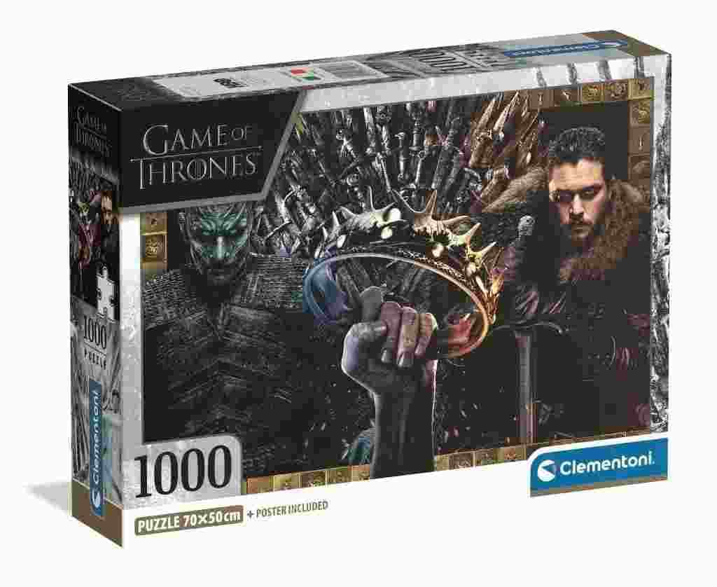 Clementoni - Puzzle Game Of Thrones - 1000 dielov