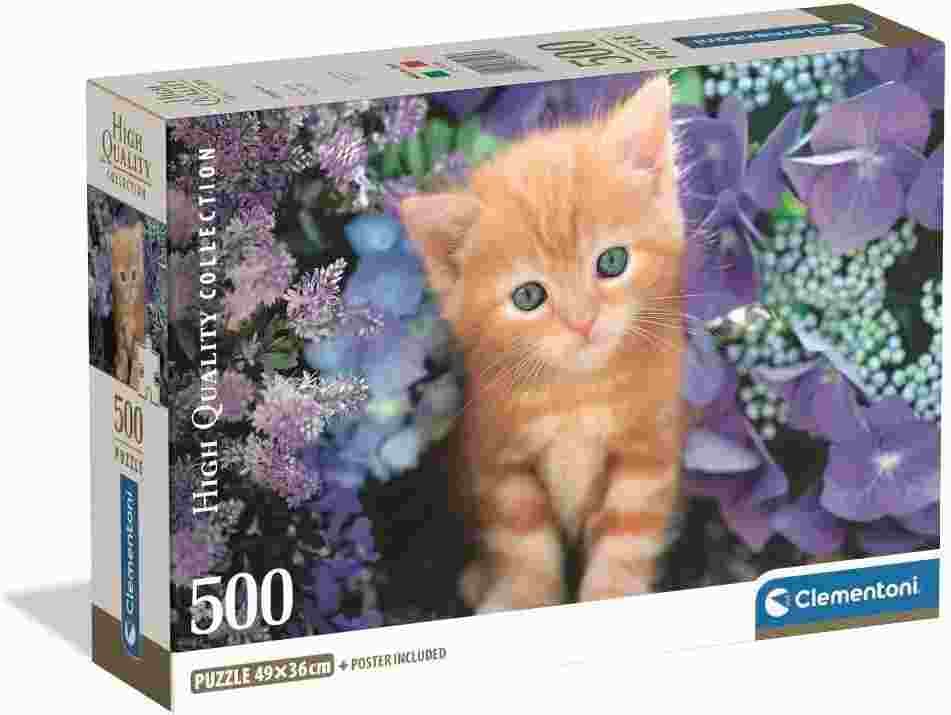 Clementoni - Puzzle Ginger Cat - 500 dielov