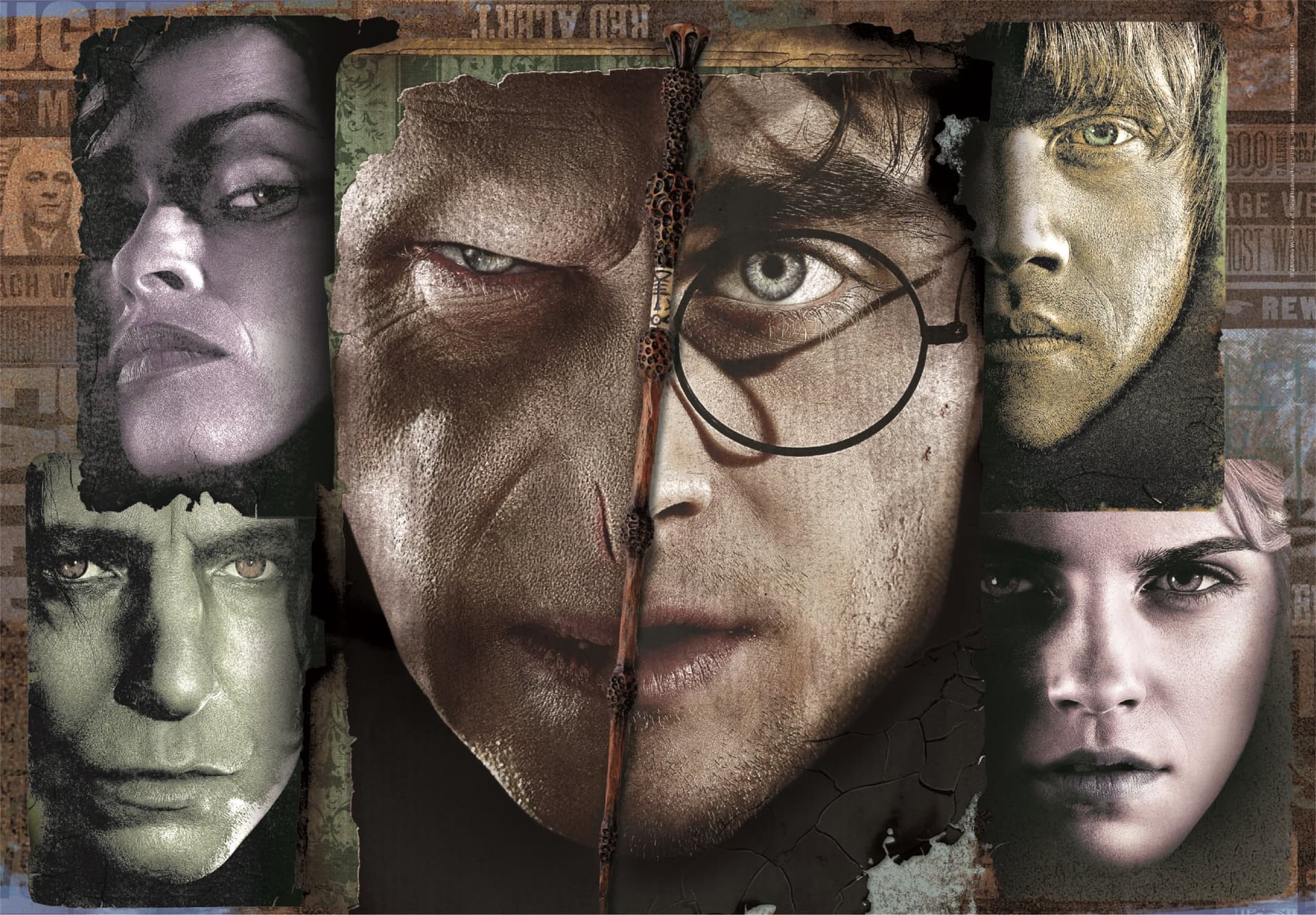 CLEMENTONI Puzzle Harry Potter 1000 dílků