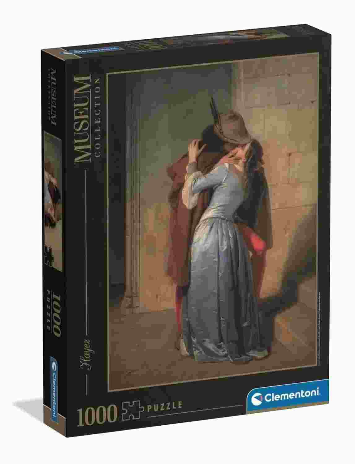 Clementoni - Puzzle Hayes: The Kiss - 1000 dielov