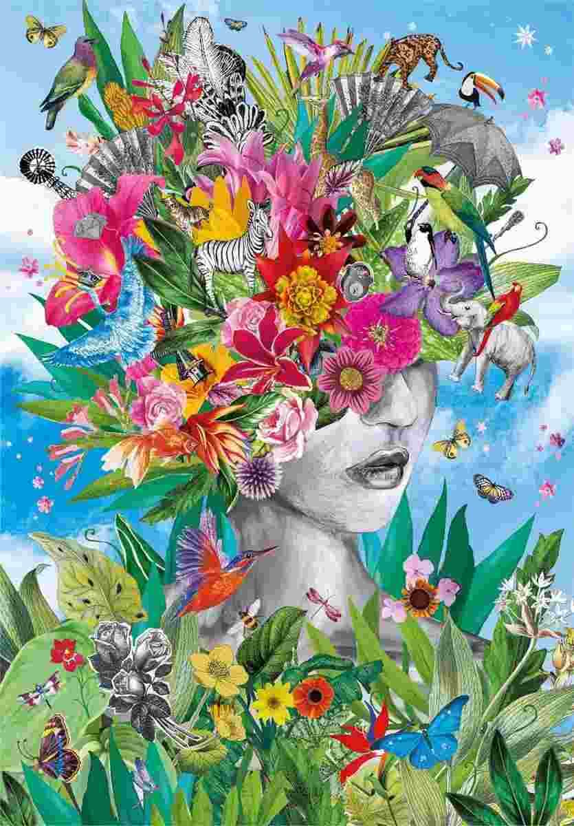 Clementoni - Puzzle Head in the Jungle - 500 dielov