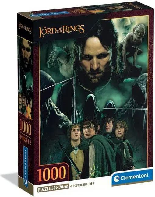 Clementoni - Puzzle Lord Of The Rings - 1000 dielov