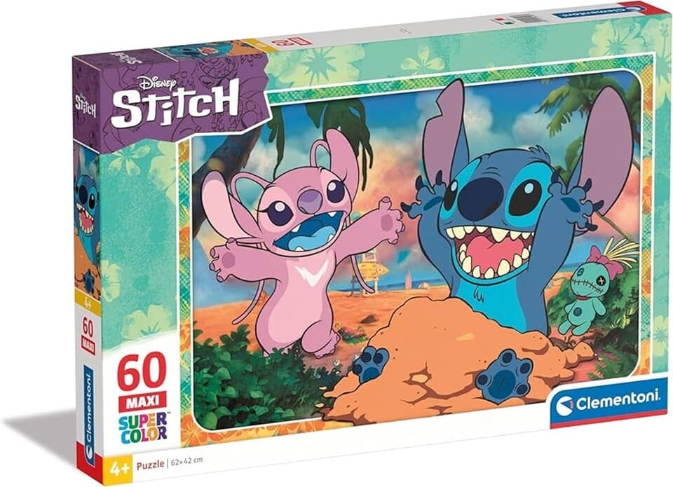 Clementoni Puzzle maxi 60ks Stitch