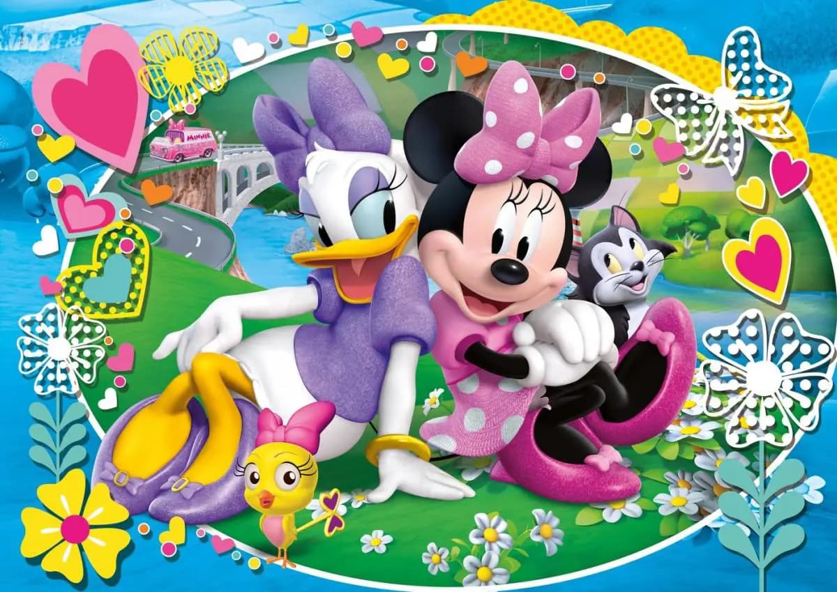 Clementoni - Puzzle Minnie and Daisy - 100 dielov