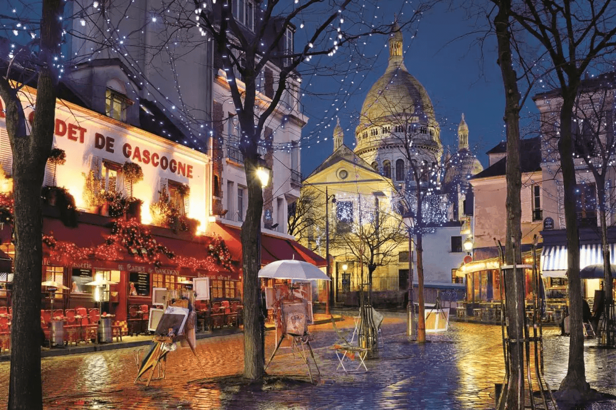 CLEMENTONI Puzzle Montmartre, Paříž 1500 dílků