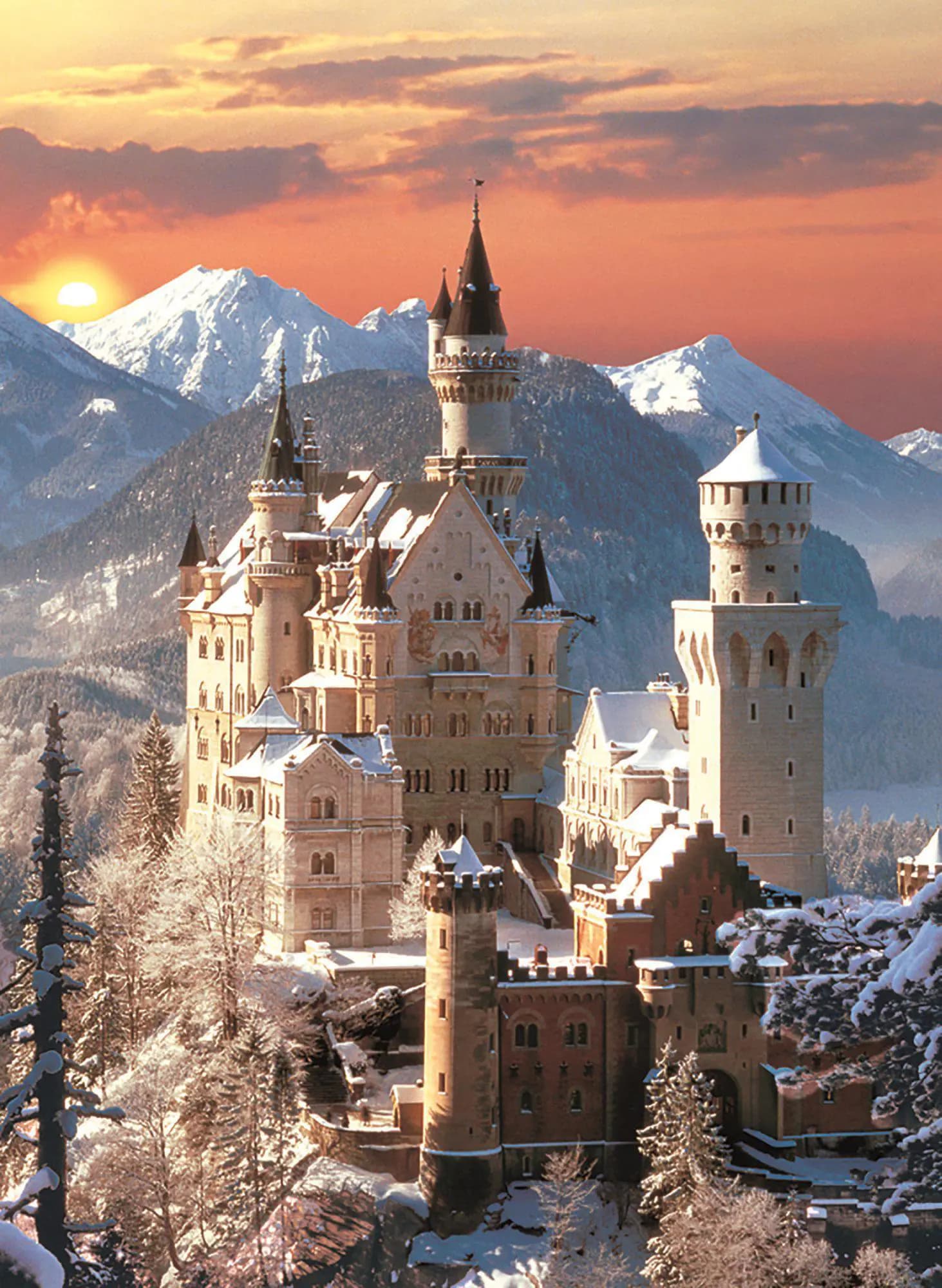 Clementoni - Puzzle Neuschwanstein - 1500 dielov