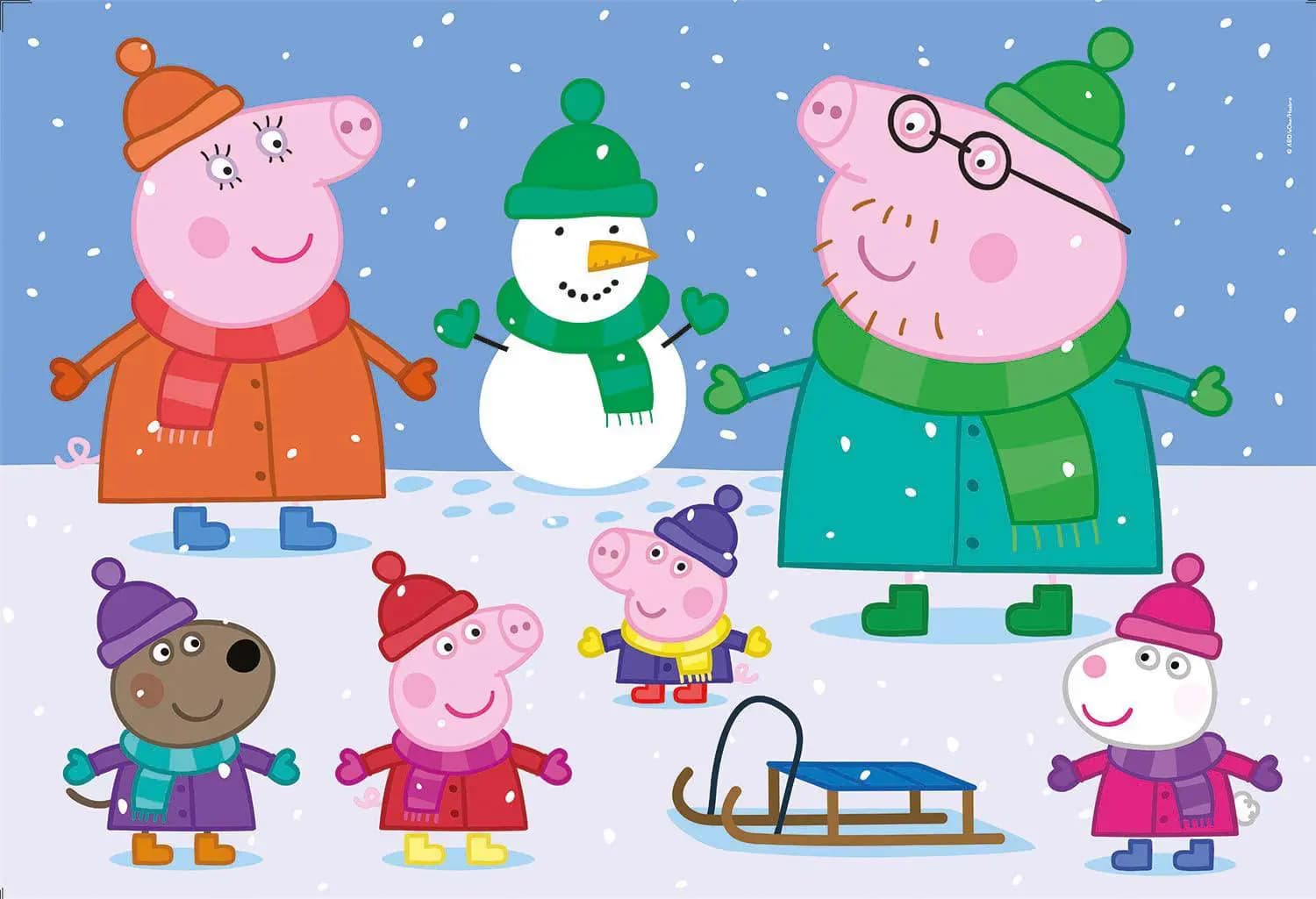 Clementoni - Puzzle Peppa Pig - 100 dielov