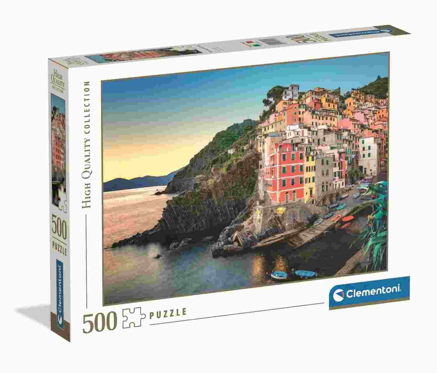 Clementoni - Puzzle Riomaggiore Coast - 500 dielov