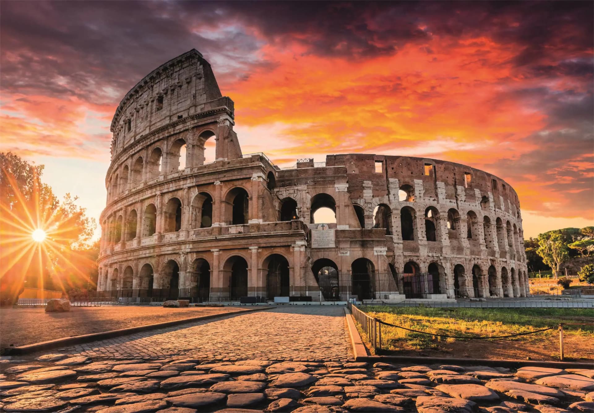 Clementoni - Puzzle Roman Sunset - 1000 dielov