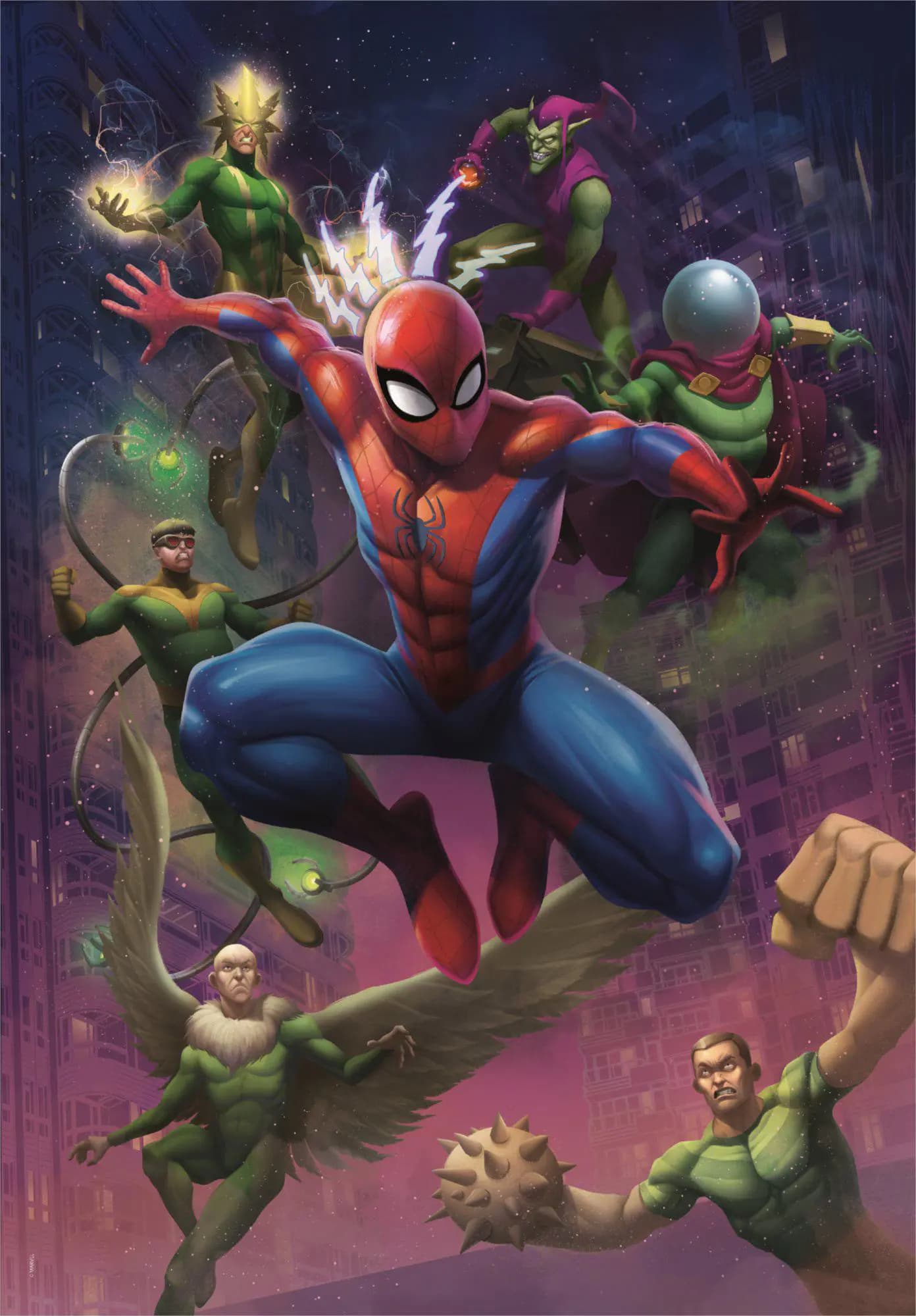 Clementoni - Puzzle Spiderman - 1000 dielov