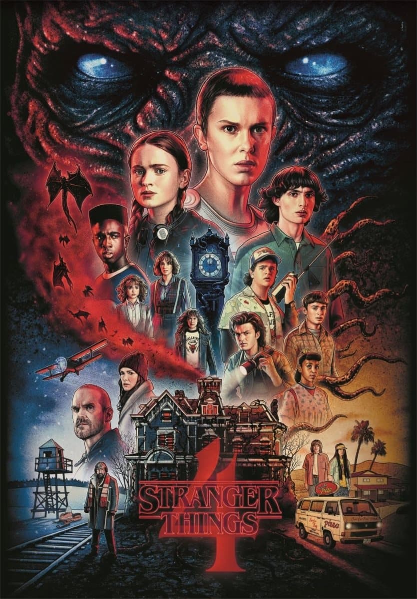 CLEMENTONI Puzzle Stranger Things 4, 1000 dílků