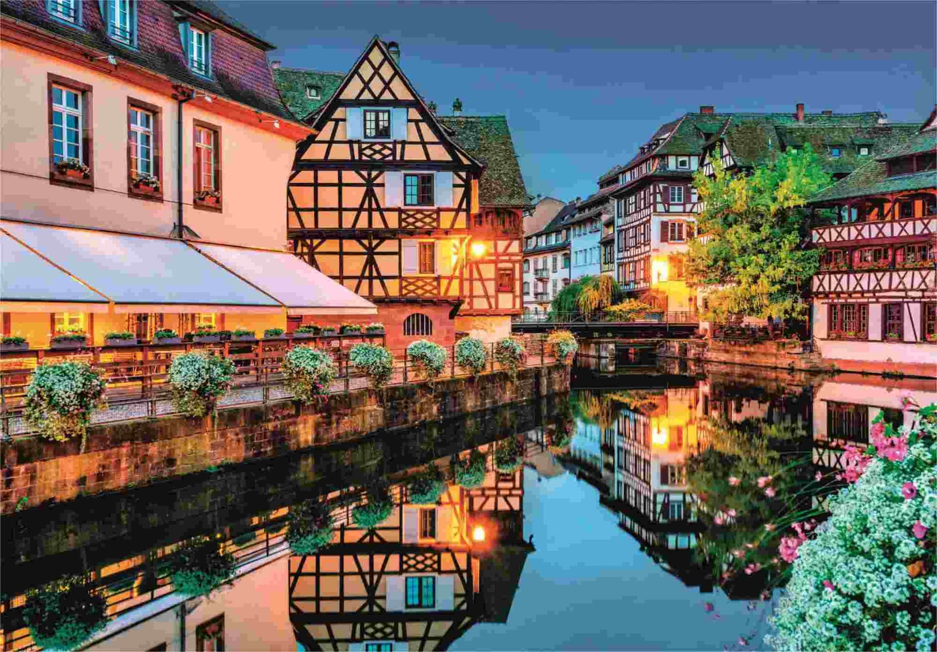Clementoni - Puzzle Strasbourg Old Town - 500 dielov