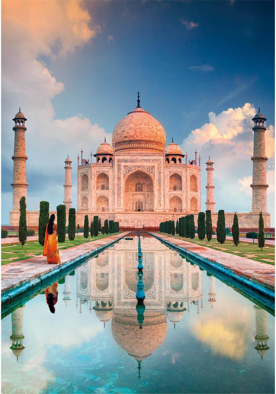 CLEMENTONI Puzzle Taj Mahal 1500 dílků