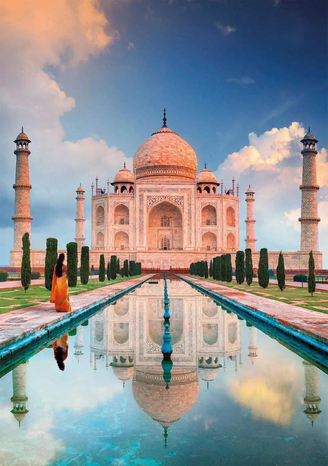 Clementoni - Puzzle Taj Mahal, India - 1500 dielov