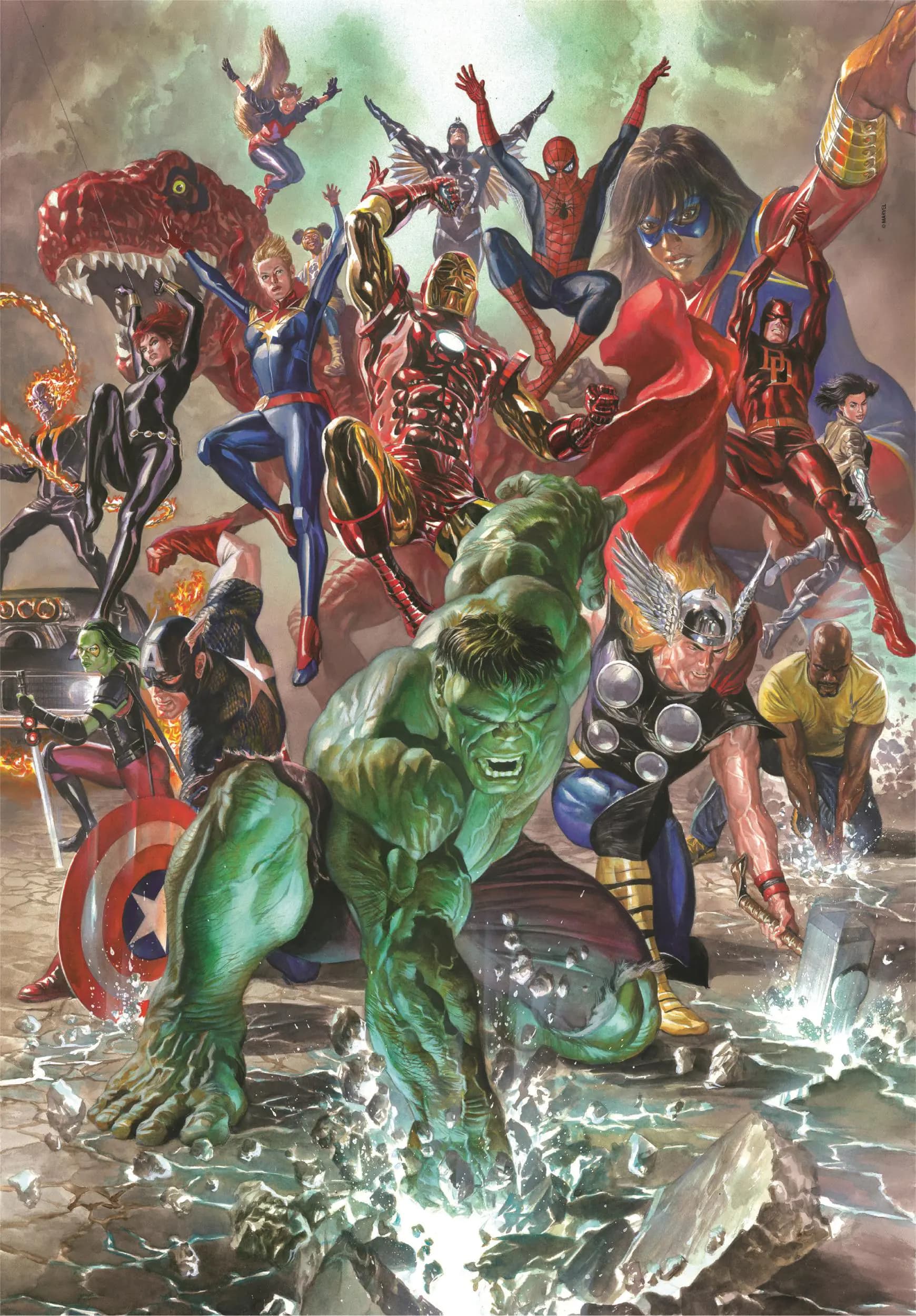 Clementoni - Puzzle The Avengers - 500 dielov