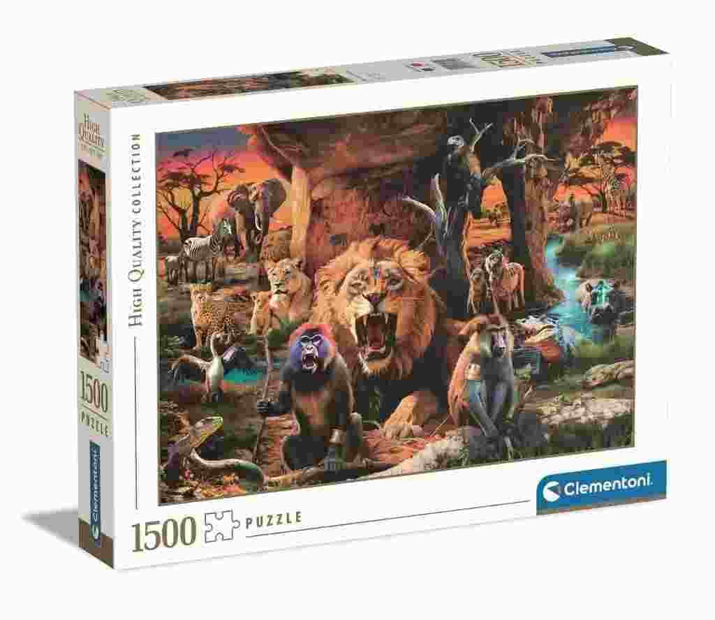 Clementoni - Puzzle The Tribal Society - 1500 dielov