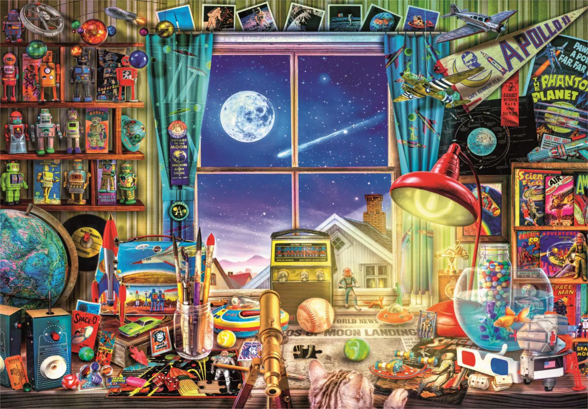 Clementoni - Puzzle To the Moon - 500 dielov