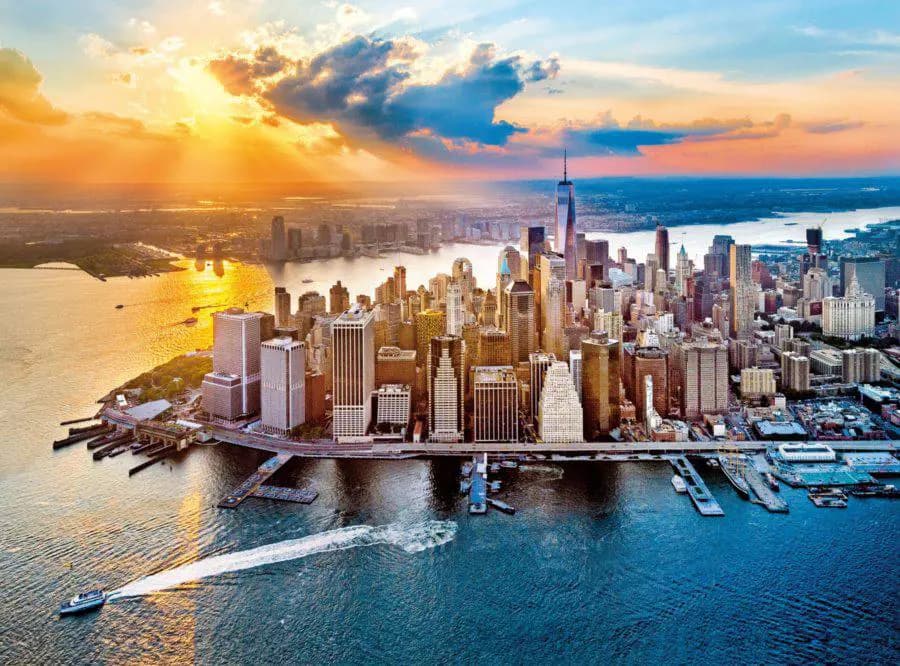 Clementoni - Puzzle View on New York - 500 dielov