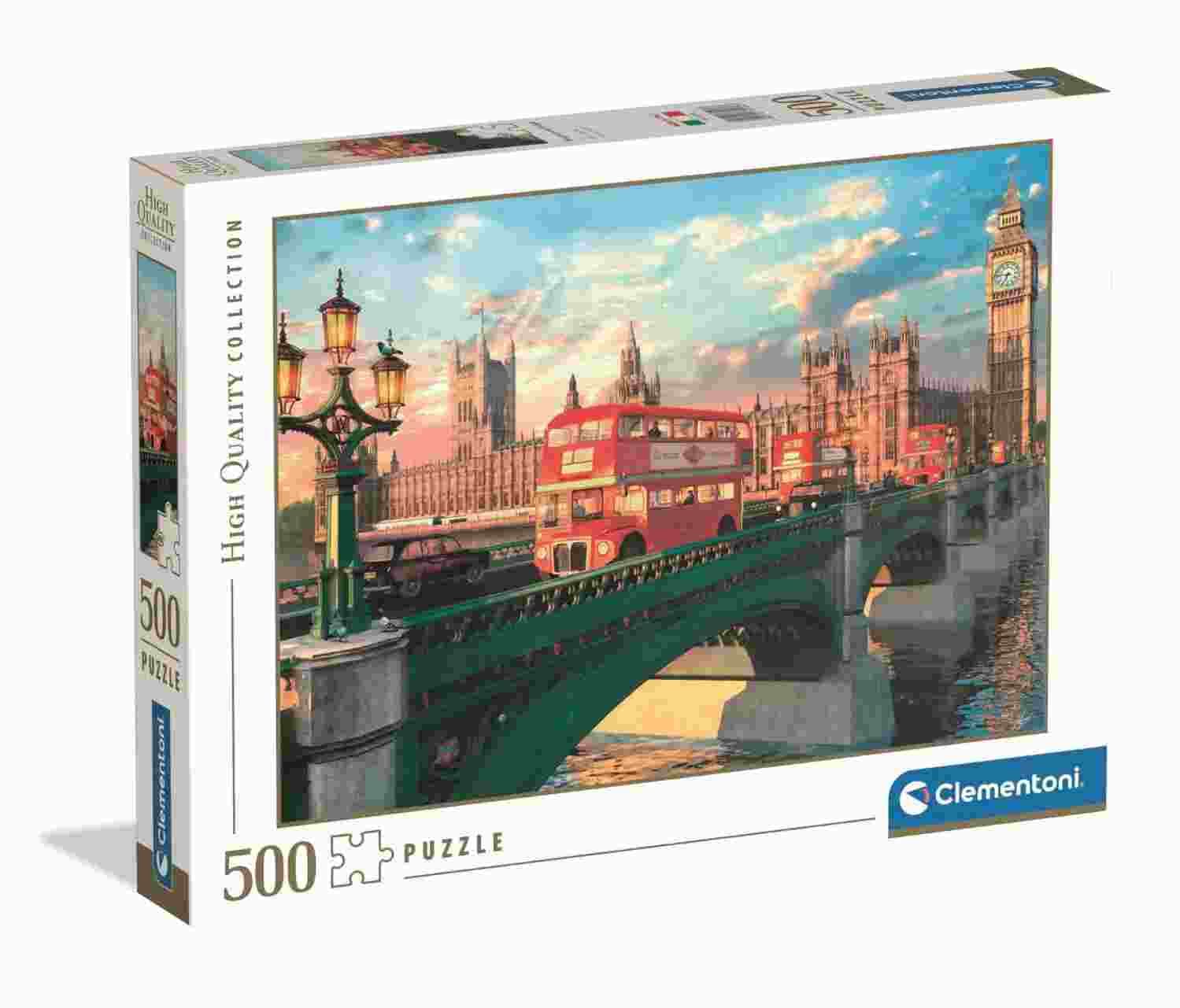 Clementoni - Puzzle Westminster bridge - 500 dielov