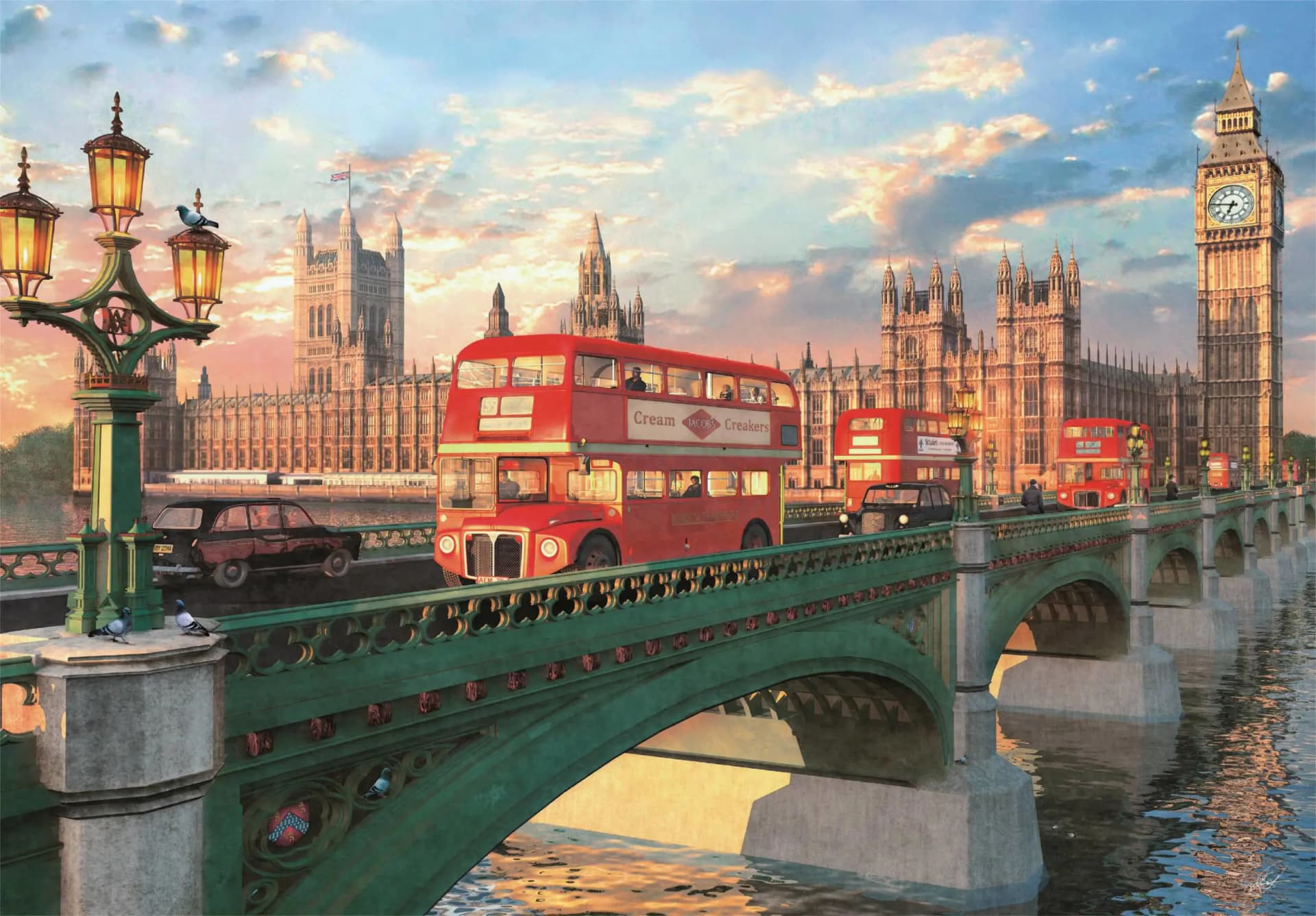 Clementoni - Puzzle Westminster Bridge - 500 dielov