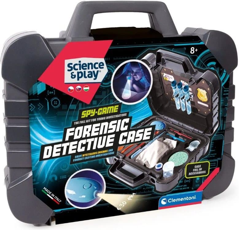 CLEMENTONI Science&Play Detektivní kufřík