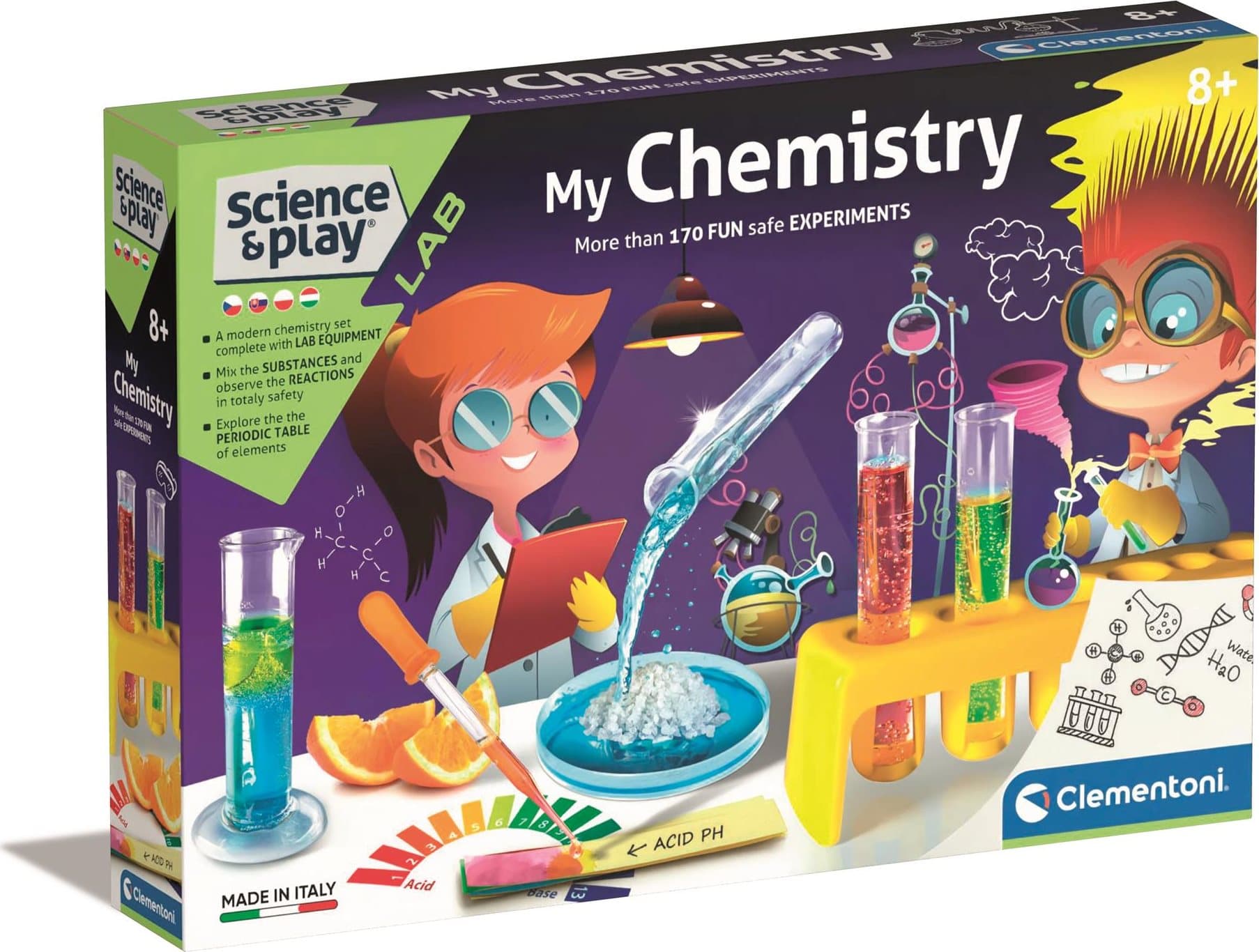 CLEMENTONI Science&Play Laboratoř: Moje chemie