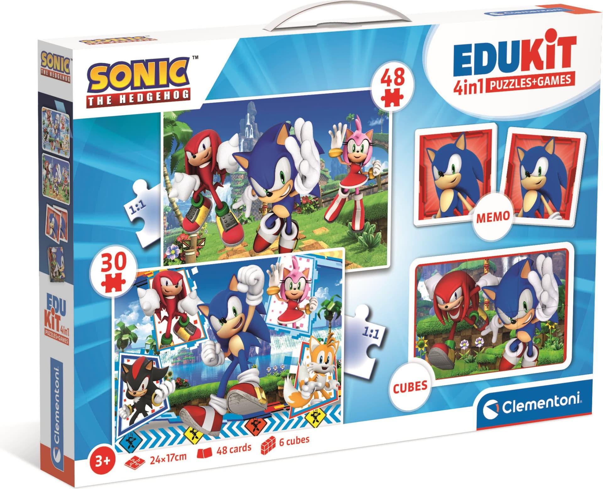 CLEMENTONI Soubor her Sonic 4v1