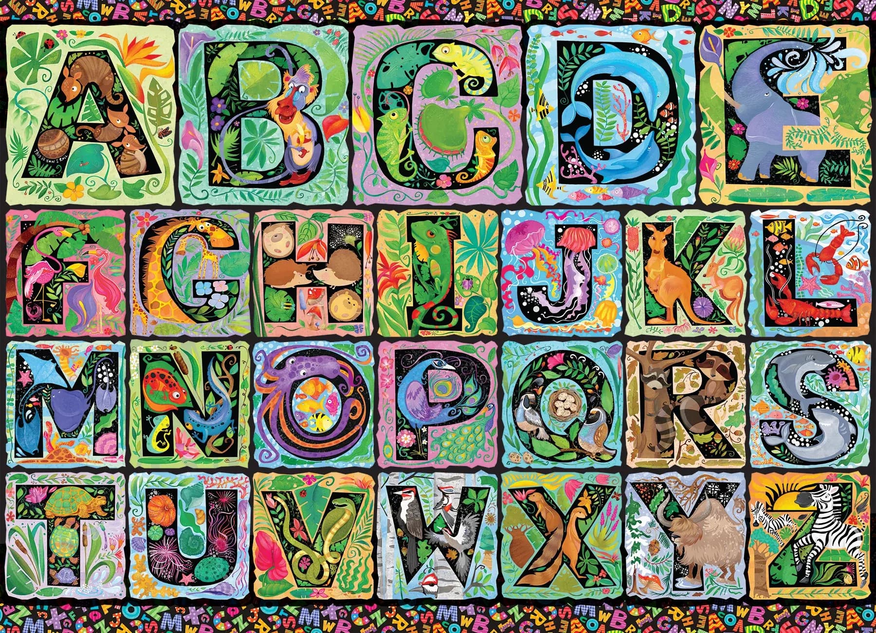 Cobble Hill - Puzzle A to Z - 500 dielov