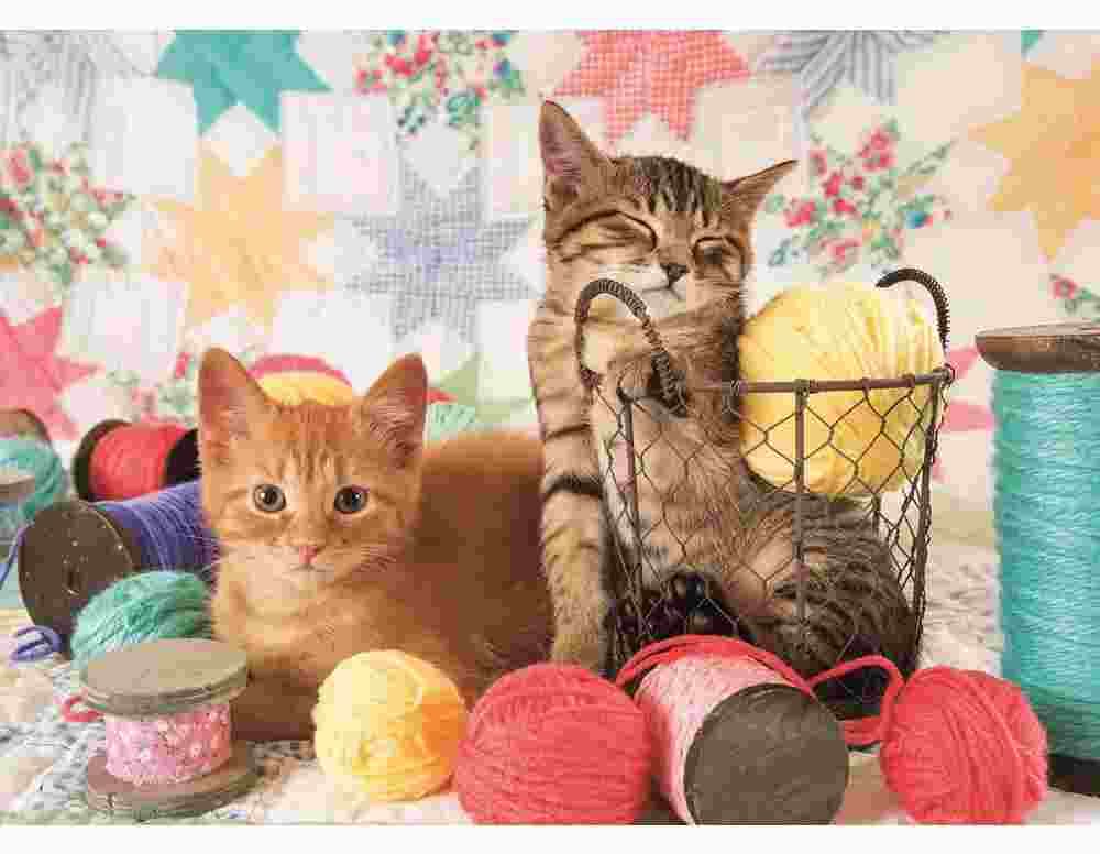 Cobble Hill - Puzzle Balls of Fluff - 1000 dielov