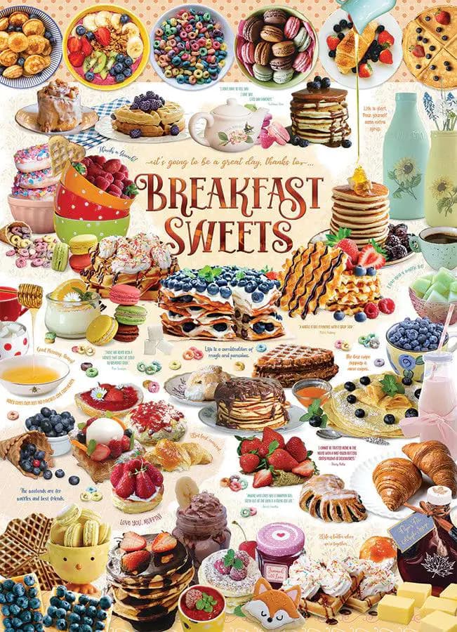 Cobble Hill - Puzzle Breakfast Sweets - 1000 dielov