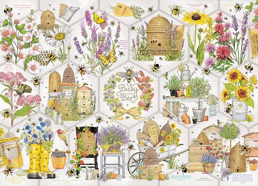 Cobble Hill - Puzzle Busy as a Bee - 500 dielov