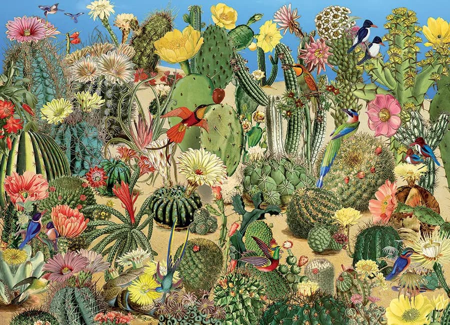Cobble Hill - Puzzle Cactus Garden - 1000 dielov