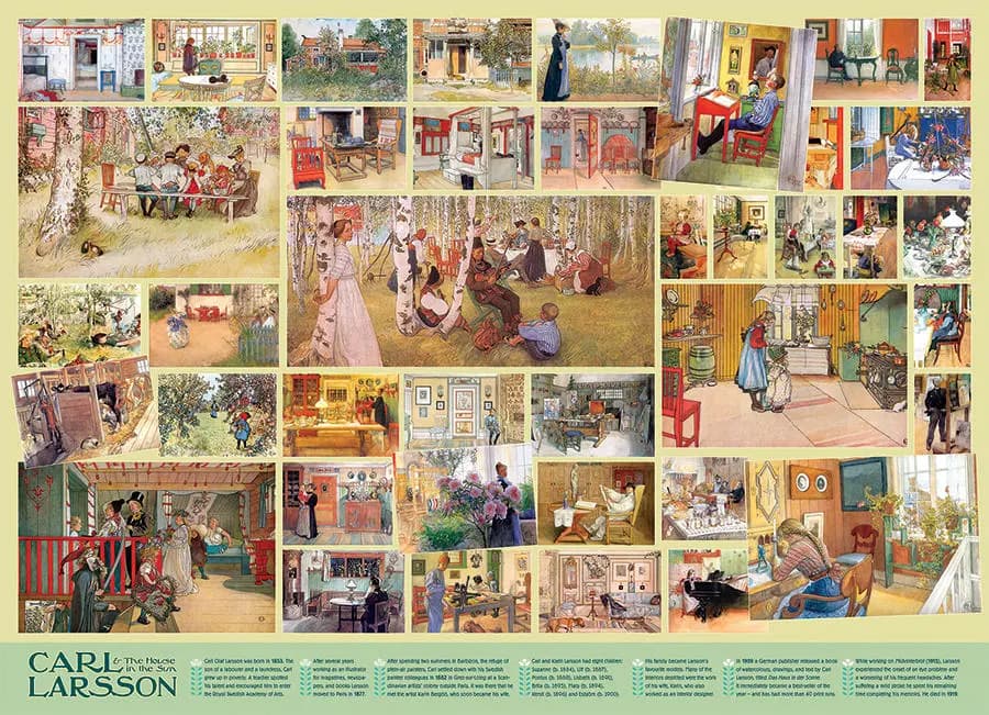 Cobble Hill - Puzzle Carl Larsson - 1000 dielov