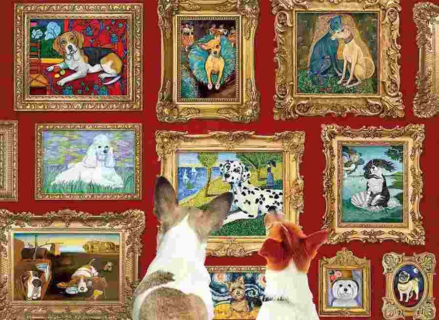 Cobble Hill - Puzzle Dog Gallery - 1000 dielov