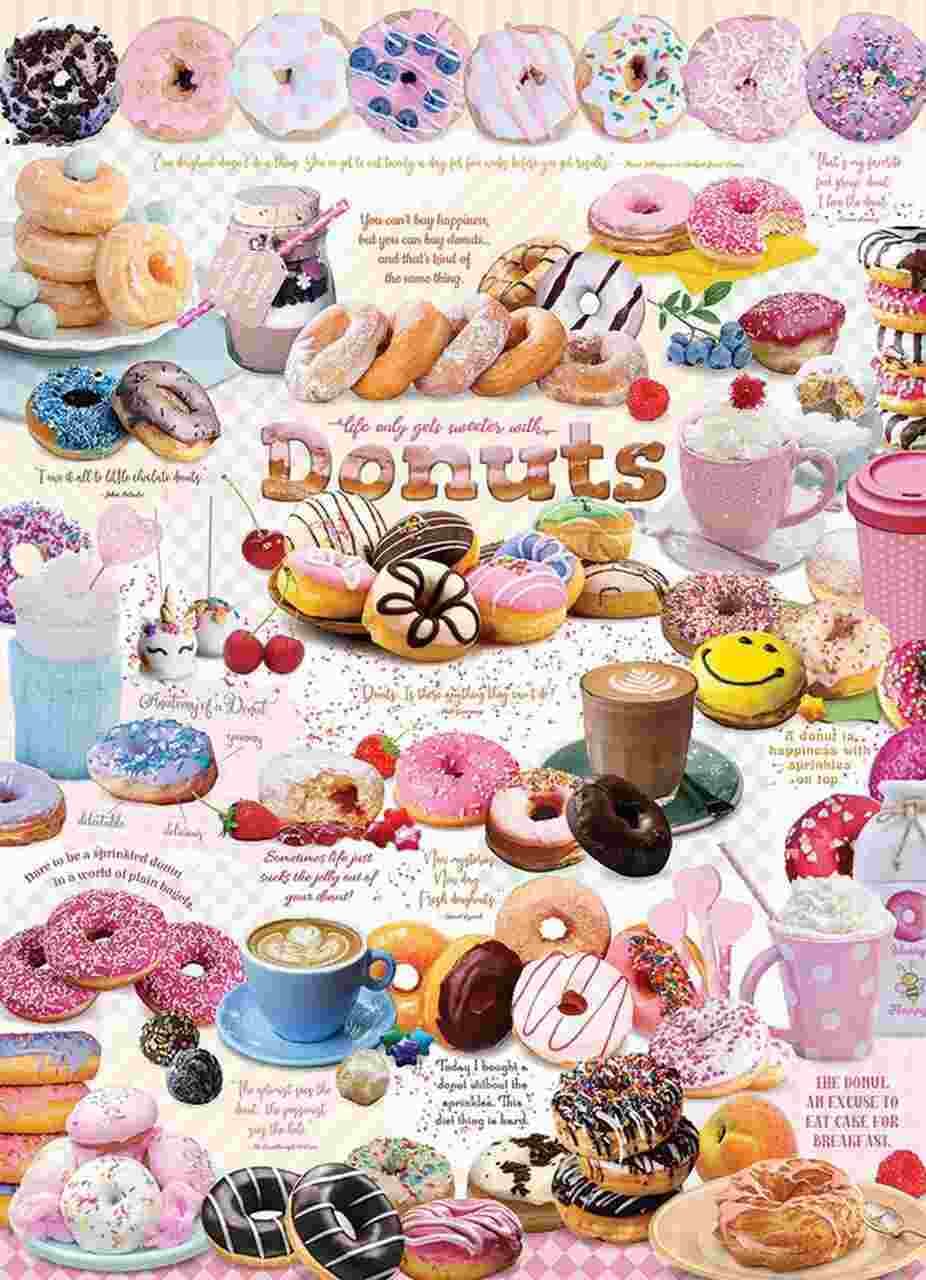 Cobble Hill - Puzzle Donut time - 1000 dielov