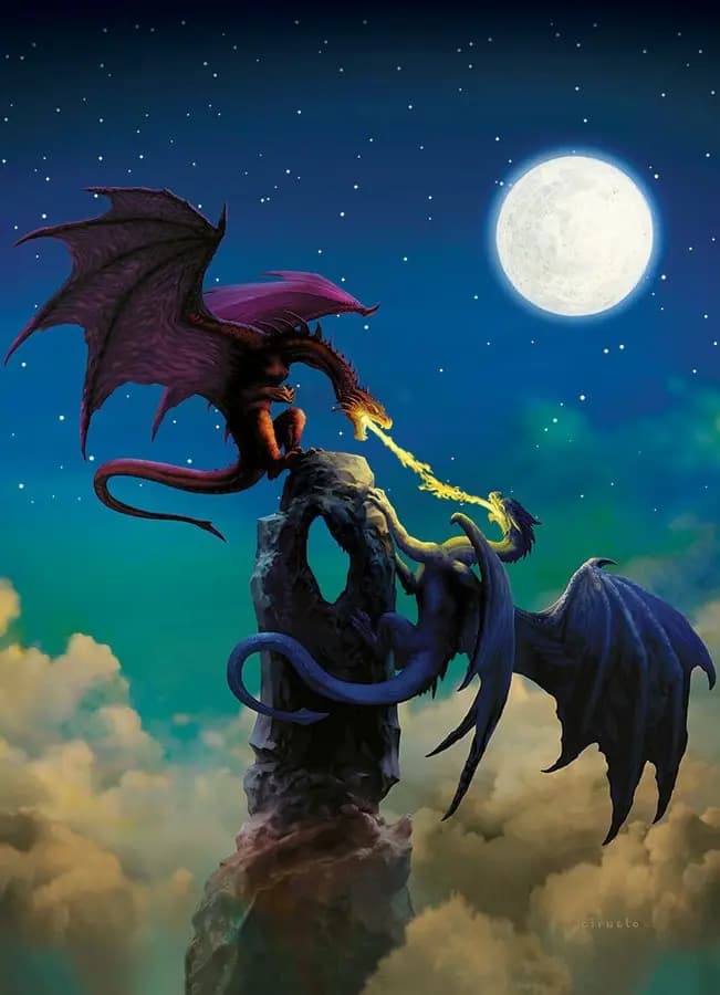 Cobble Hill - Puzzle Dragon fight - 1000 dielov