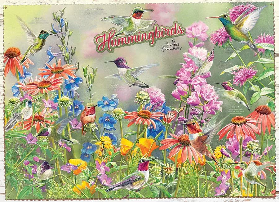 Cobble Hill - Puzzle Hummingbirds - 1000 dielov