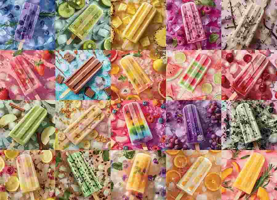 Cobble Hill - Puzzle Ice Lollies - 500 dielov