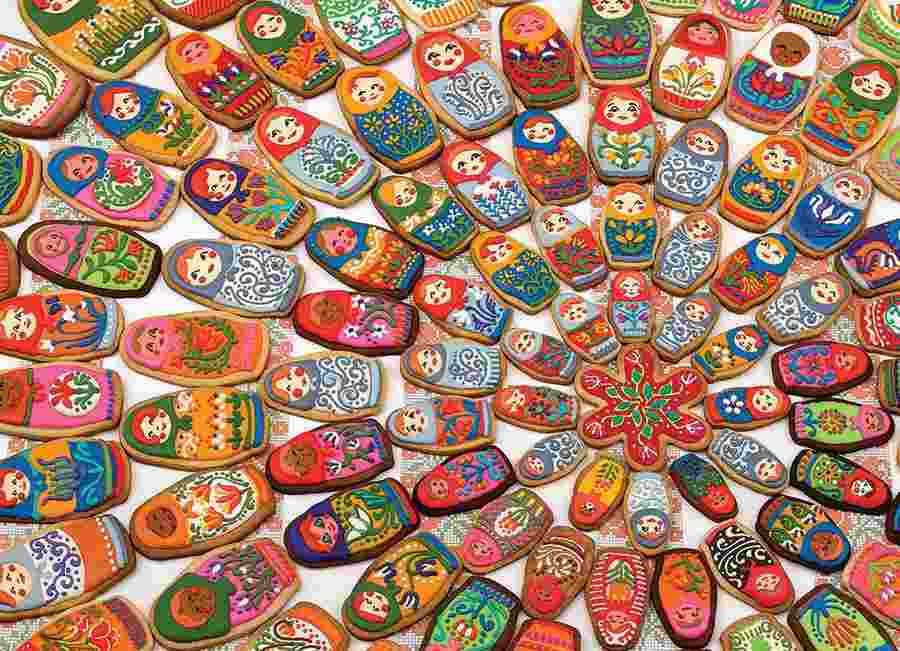 Cobble Hill - Puzzle Matryoshka dolls - 1000 dielov