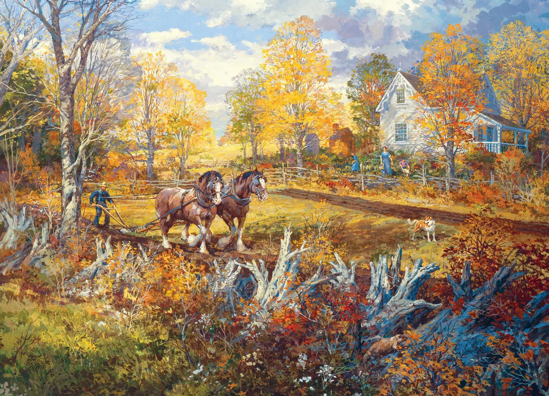 Cobble Hill - Puzzle New Beginning - 1000 dielov