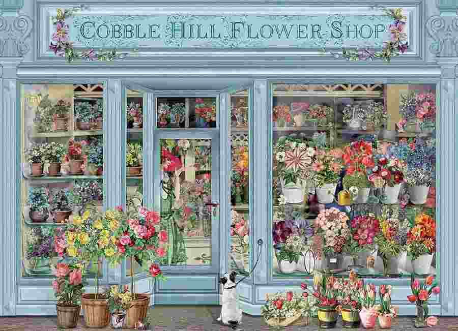 Cobble Hill - Puzzle Parisian Flowers - 1000 dielov