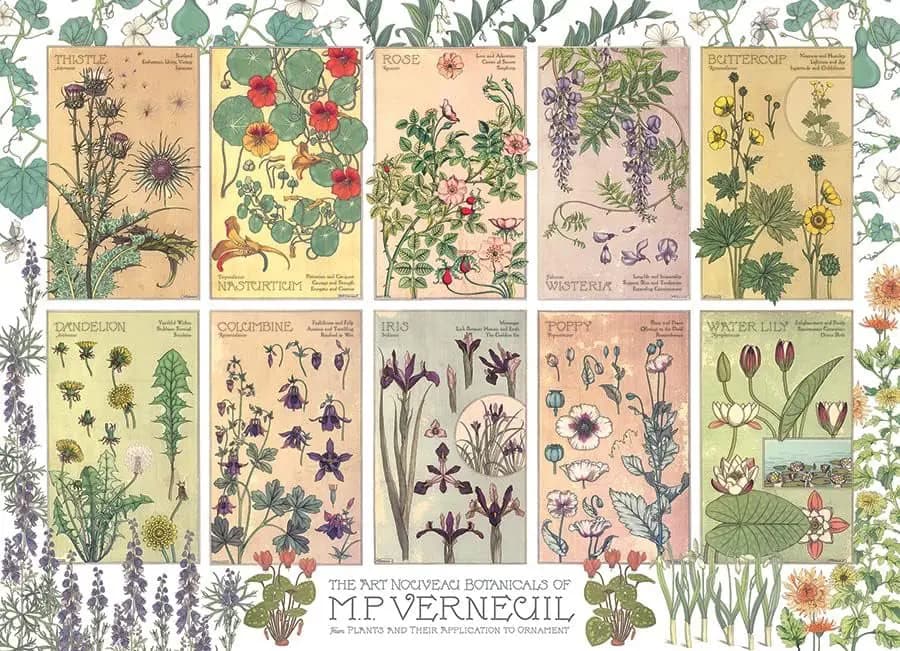 Cobble Hill - Puzzle Plants - 1000 dielov