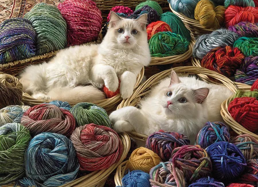 Cobble Hill - Puzzle Ragdolls - 1000 dielov