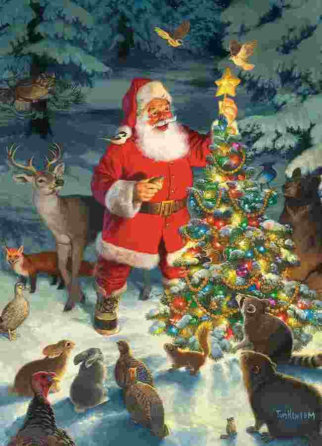 Cobble Hill - Puzzle Santas Tree - 1000 dielov