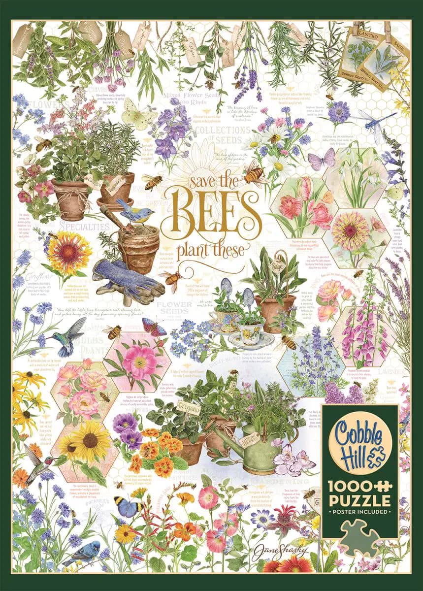 Cobble Hill - Puzzle Save the Bees - 1000 dielov