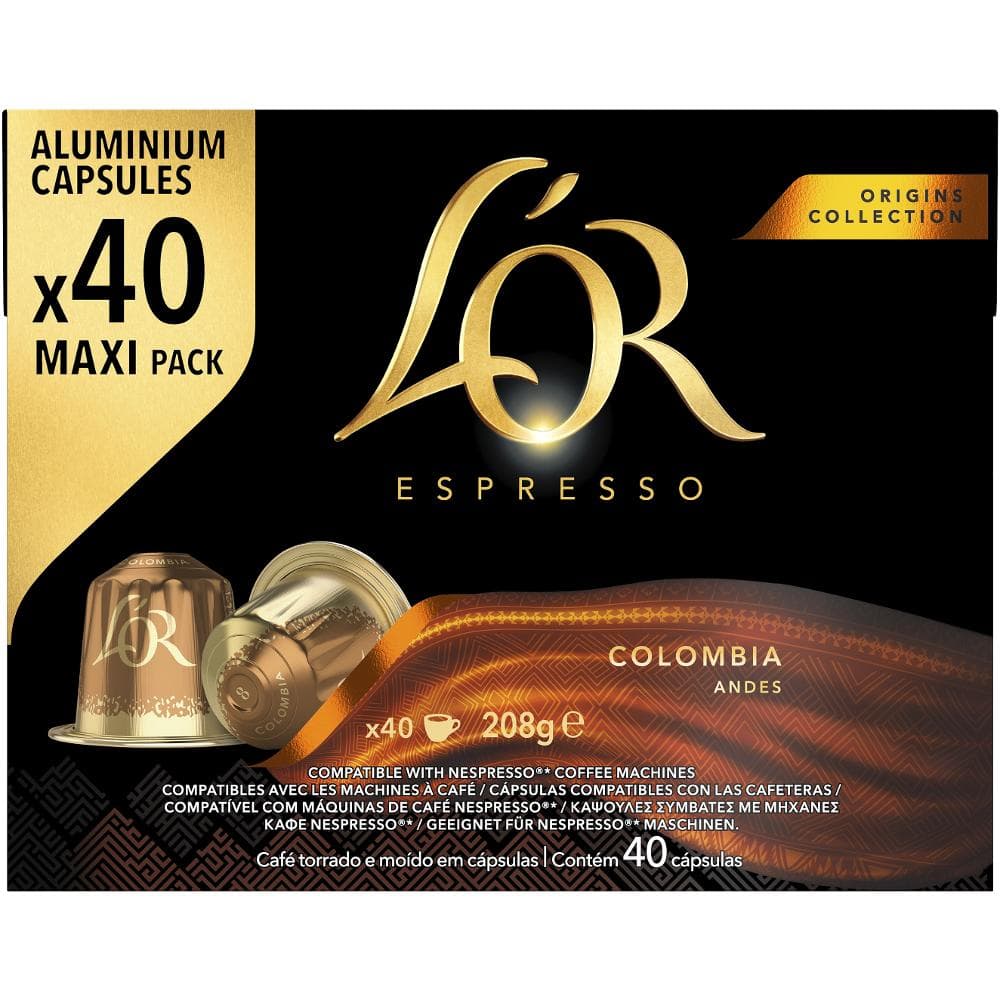 Colombia kávové kapsuly 40 ks LOR