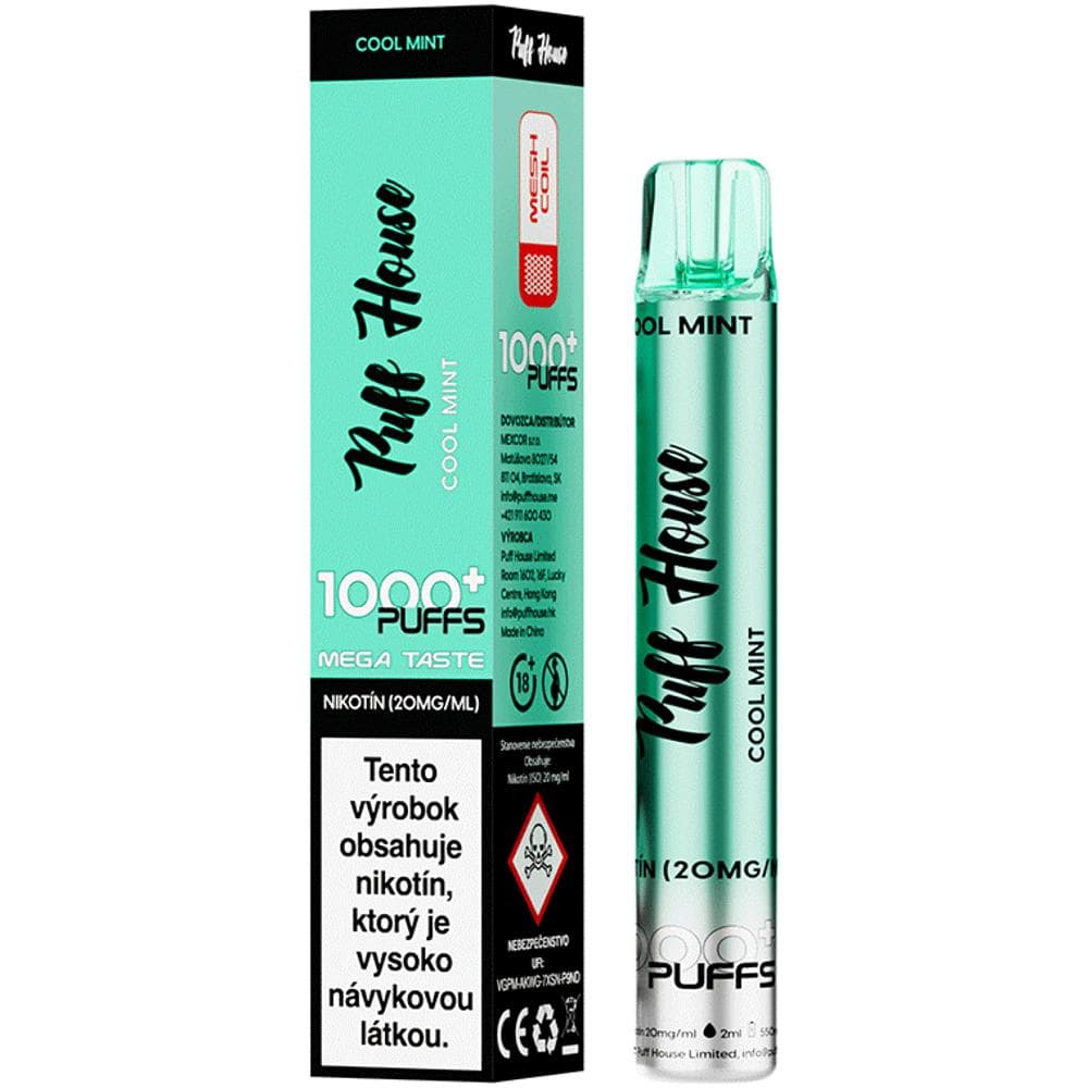 Cool Mint 20mg/ml 1000+ PUFF HOUSE