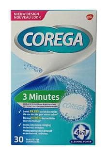 Corega tabletky  30ks 3 Minute