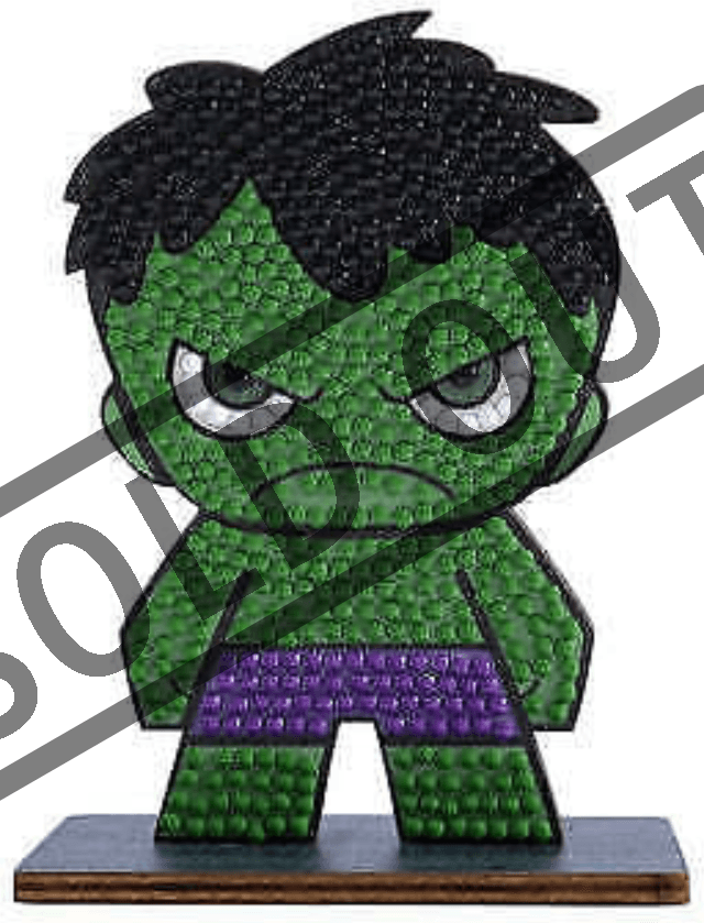 CRYSTAL ART Diamantové malování Avengers: Hulk